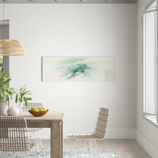 Enigma Panorama Abstract 1287 Graphic Art Print on Canvas