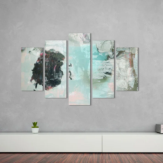 Enigma Abstract 995 Graphic Art Print Multi-Piece Image on Canvas