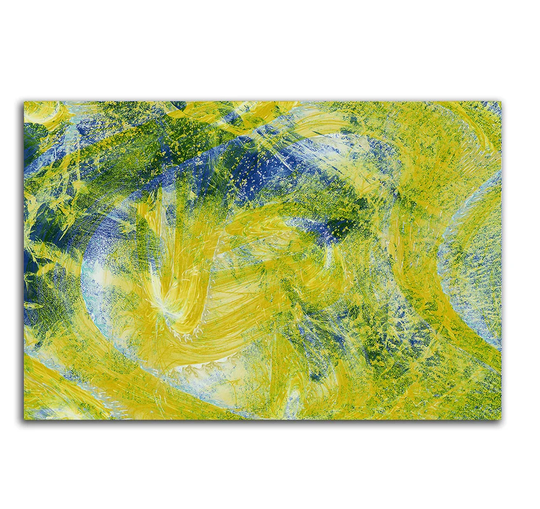 Enigma Abstract 495 Graphic Art Print on Canvas