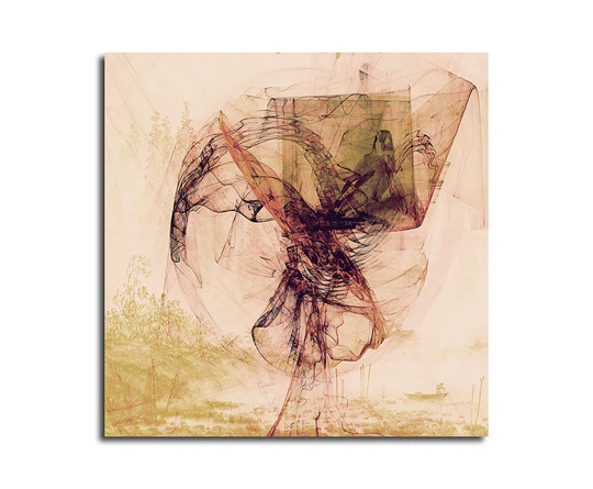 Enigma 278 Abstract Graphic Art Print on Canvas