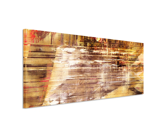 Enigma Panorama Abstract 569 Graphic Art Print on Canvas