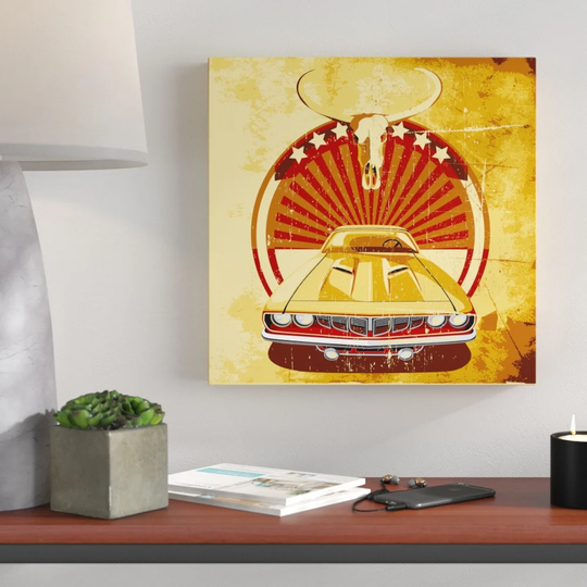 American Style II Framed Graphic Art