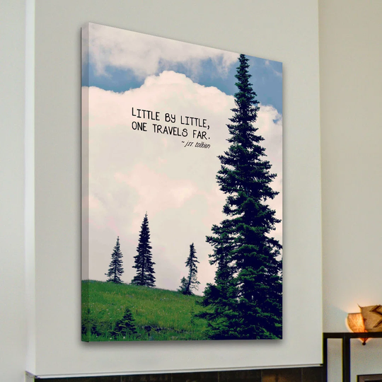 Little By Little by Robin Delean - Wrapped Canvas Graphic Art Print