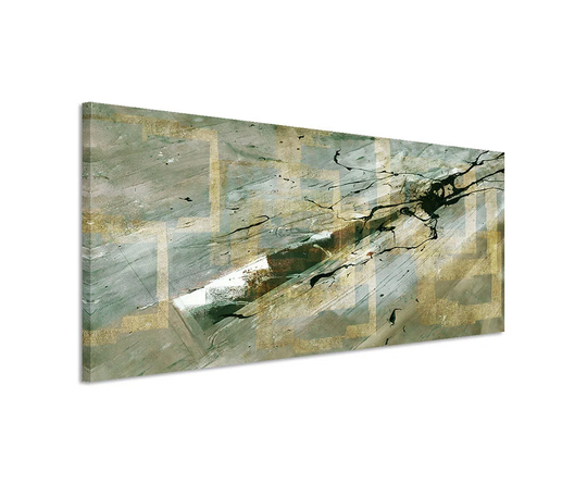 Enigma Panorama Abstract 557 Graphic Art Print on Canvas