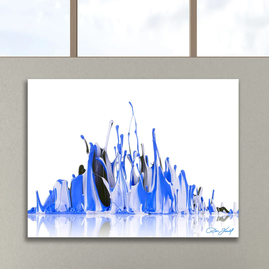 Blue Glacier by Don Farrall - Wrapped Canvas Graphic Art Print