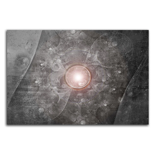 Enigma Abstract 496 Graphic Art Print on Canvas