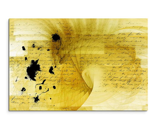 Enigma 1029 Abstract Graphic Art Print on Canvas
