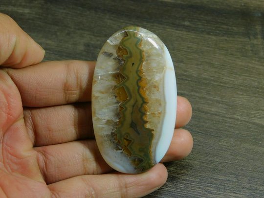 Wow -Natural Crazy Lace Agate Cabochons, Gemstone, Loose Stone, 152 Ct | 65x30mm 4835