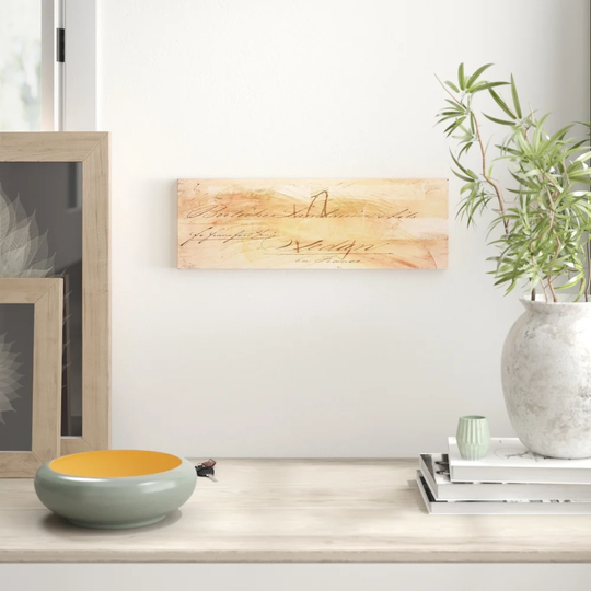 Enigma Panorama Abstract 087 Graphic Art Print on Canvas