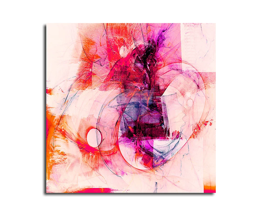 Enigma 284 Abstract Graphic Art Print on Canvas