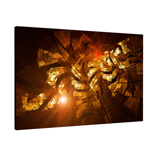 Enigma Abstract 356 Graphic Art Print on Canvas