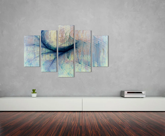 Enigma Scultpure Abstract 1167 Graphic Art Print Multi-Piece Image on Canvas