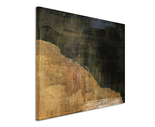 Enigma 818 Abstract Graphic Art Print on Canvas