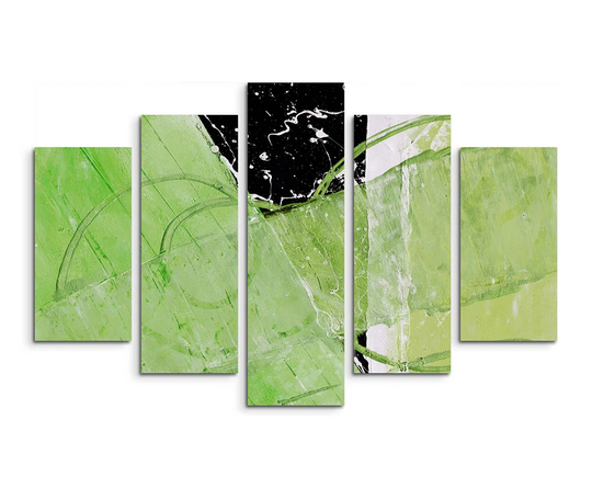 Enigma Abstract 619 Graphic Art Print Multi-Piece Image on Canvas