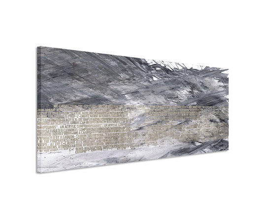 Enigma Panorama Abstract 520 Graphic Art Print on Canvas