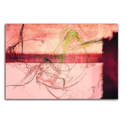 Enigma 453 Abstract Graphic Art Print on Canvas