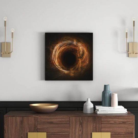Enigma 1229 Abstract Graphic Art Print on Canvas
