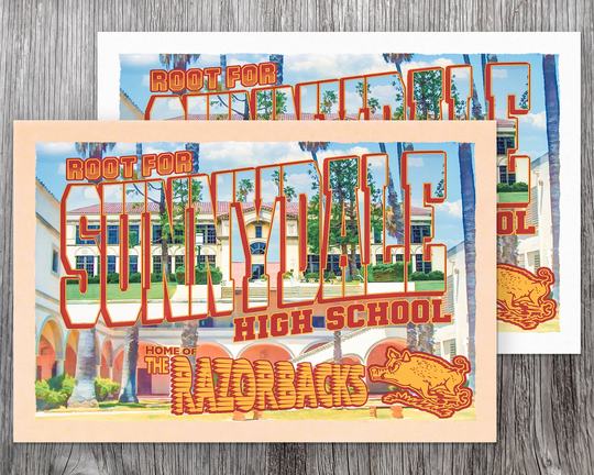 Sunnydale High School Postcard - Buffy The Vampire Slayer Collectible Television Tv Lover Unique Gift Idea Bookmark Art Print