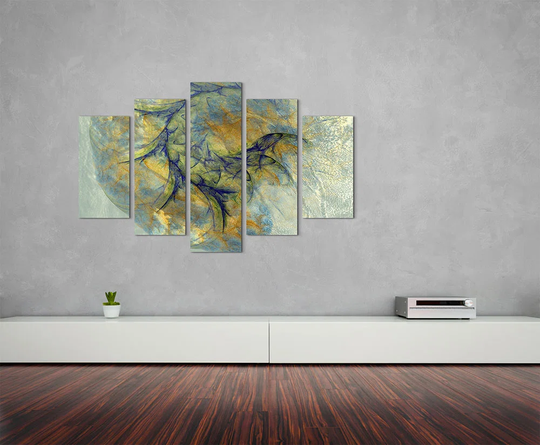 Enigma Sculpture Abstract 1194 Graphic Art Print Multi-Piece Image on Canvas