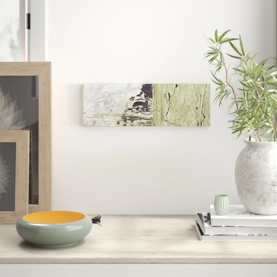 Panorama Abstract 531 Graphic Art Print on Canvas