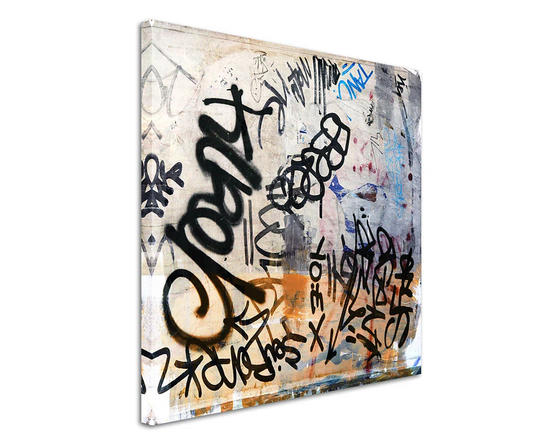 Enigma Abstract 939 Graphic Art Print on Canvas