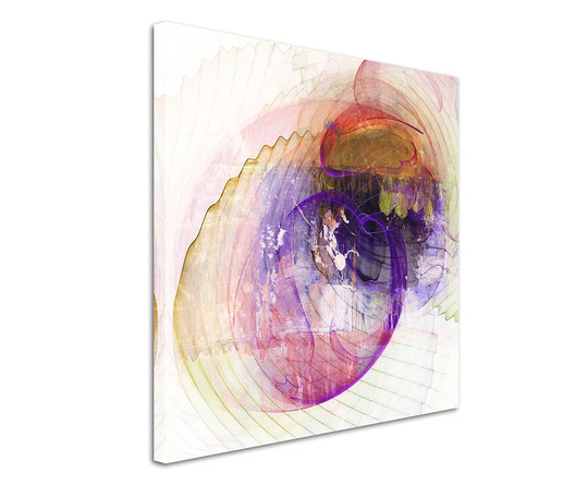 Enigma 1410 Abstract Graphic Art Print on Canvas