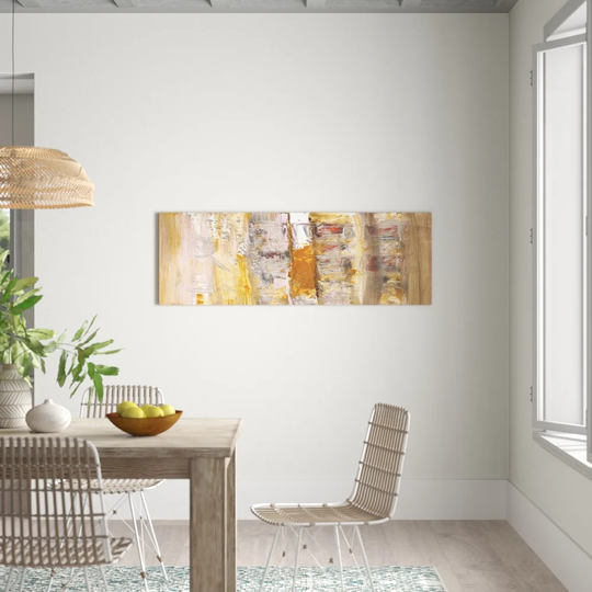 Enigma Panorama Abstract 591 Graphic Art Print on Canvas