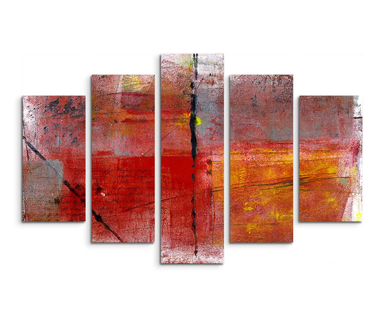 Enigma Abstract 812 Graphic Art Print Multi-Piece Image on Canvas