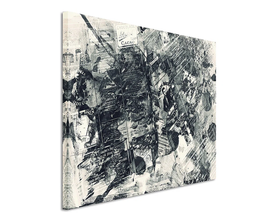 Enigma 831 Abstract Graphic Art Print on Canvas