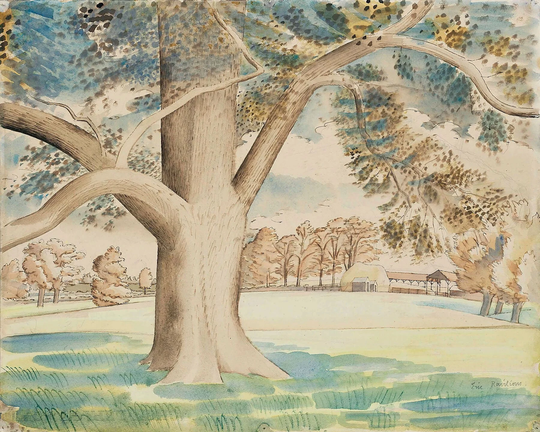 Field Elm By Eric Ravilious - 1933