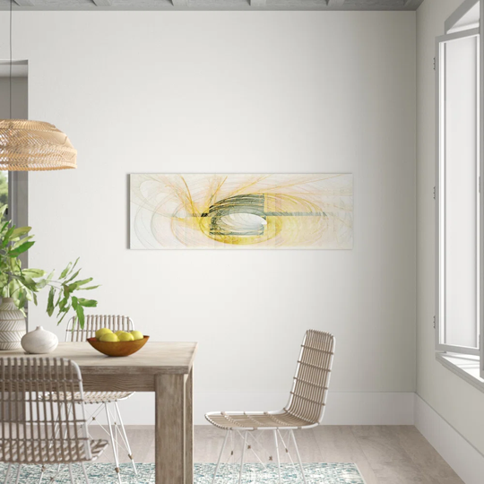Enigma Panorama Abstract 1282 Graphic Art Print on Canvas