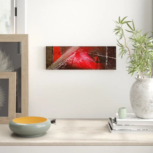 Enigma Panorama Abstract 1257 Graphic Art Print on Canvas