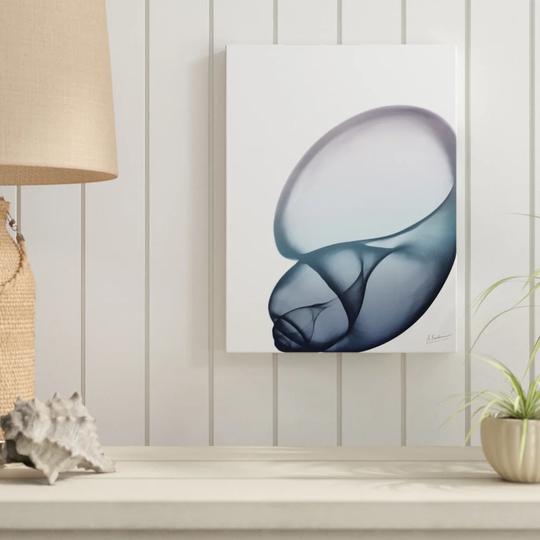 Lavendar Snail 1 - Wrapped Canvas Graphic Art Print