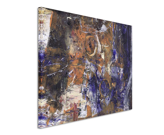 Enigma Abstract 899 Graphic Art Print on Canvas