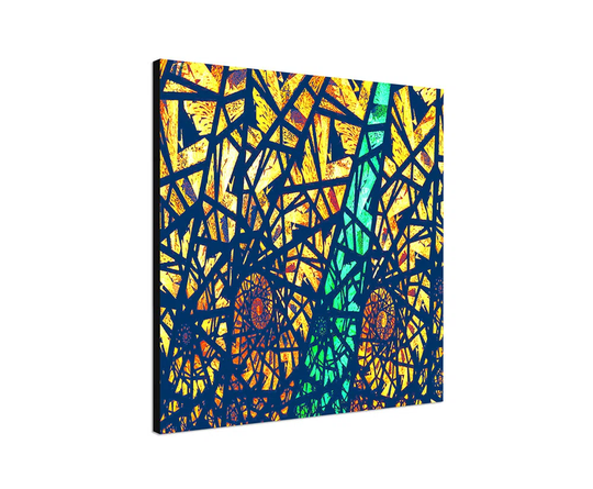Enigma Abstract 422 Graphic Art Print on Canvas