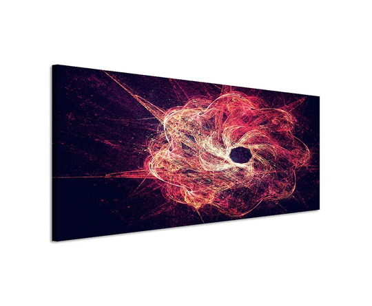 Enigma Panorama Abstract 1115 Graphic Art Print on Canvas
