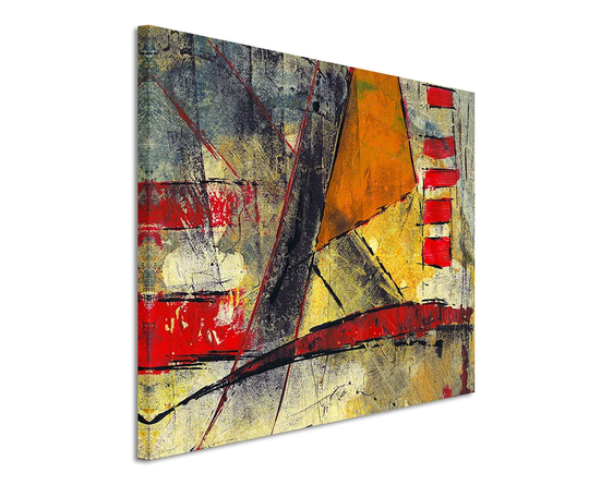Enigma Abstract 933 Graphic Art Print on Canvas