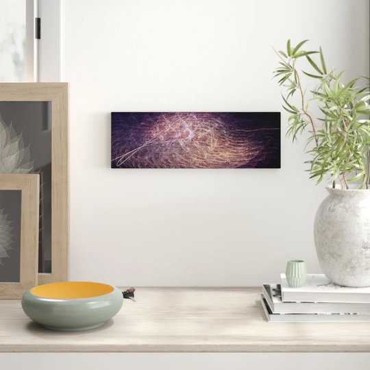 Abstract Panorama 1136 Graphic Art Print on Wrapped Canvas