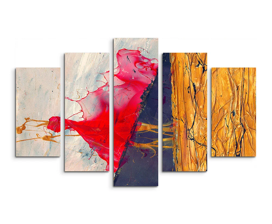 Enigma Abstract 581 Graphic Art Print Multi-Piece Image on Canvas
