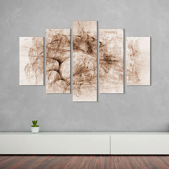 Enigma Abstract 1466 Graphic Art Print Multi-Piece Image on Canvas