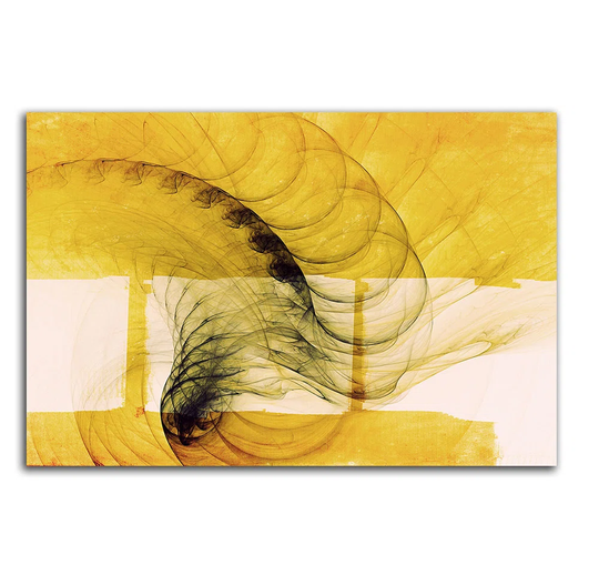 Enigma Abstract 203 Graphic Art Print on Canvas