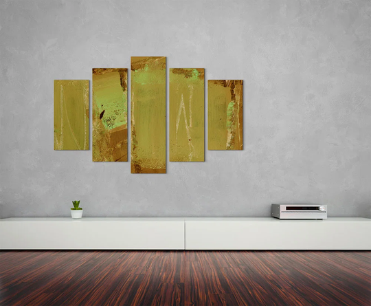 Enigma Abstract 515 Graphic Art Print Multi-Piece Image on Canvas