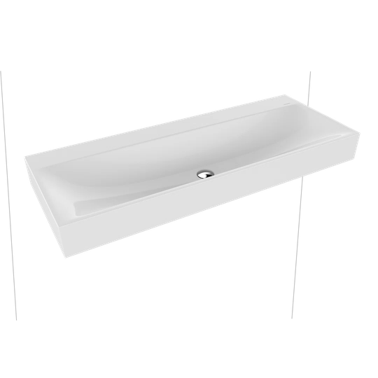 Manhattan Steel Enamel Rectangular Wall Hung Basin Bathroom Sink