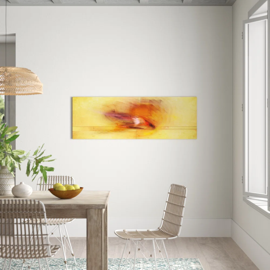Enigma Panorama Abstract 138 Graphic Art Print on Canvas
