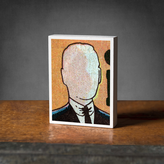 Faceless Man Comic Book Panel - 1950's 1960's-Home Decor - Gift Retro-Dc Comics-Marvel Comics-Boys Room Art-Weird Gifts-Pop Art Wall
