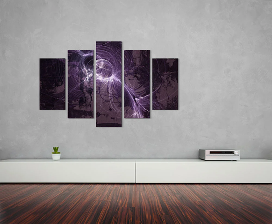 Enigma Scultpure Abstract 1318 Graphic Art Print Multi-Piece Image on Canvas