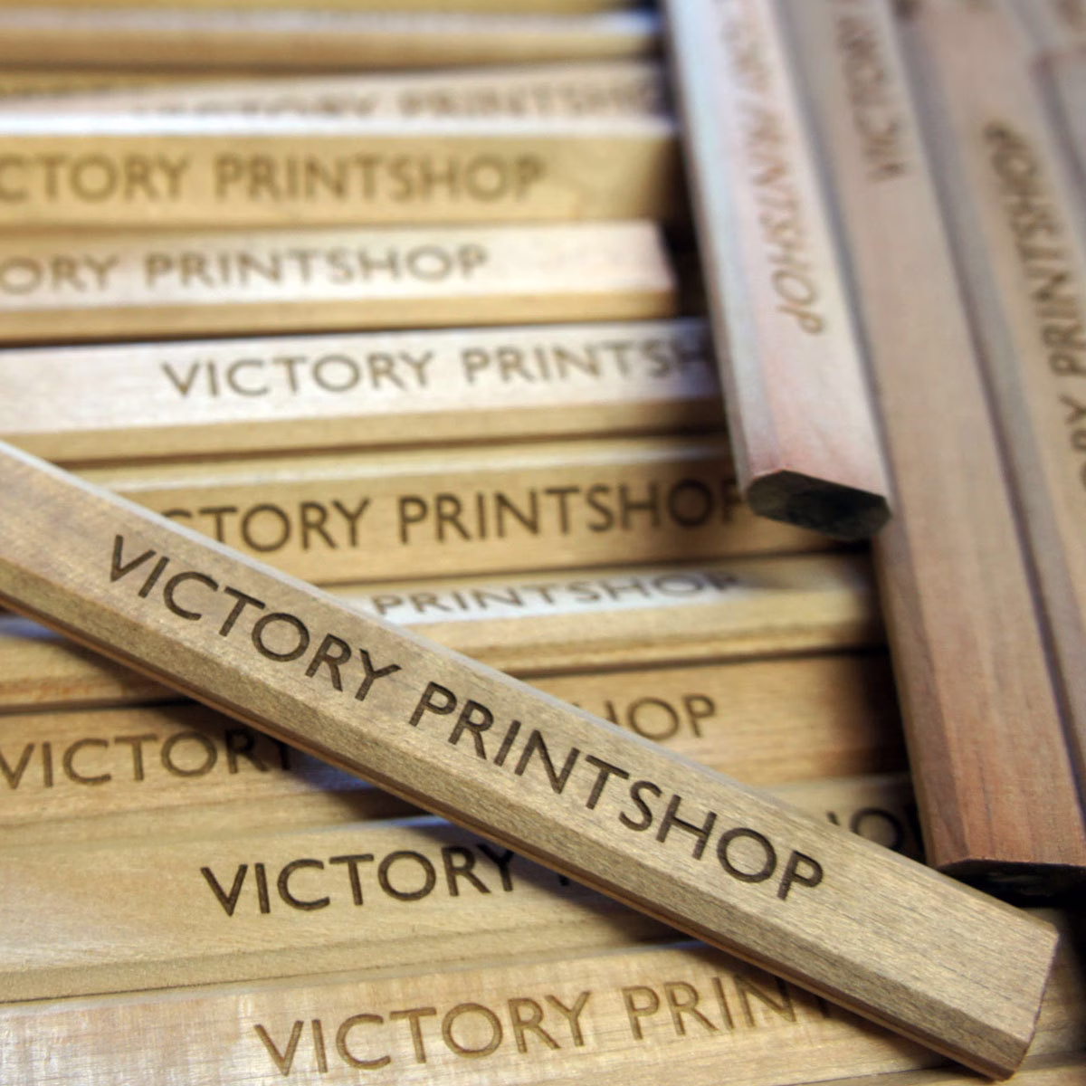 30+ Carpenters Pencils, Engraved, Plumbers Custom Flat Engraved Large Personalised Pencils