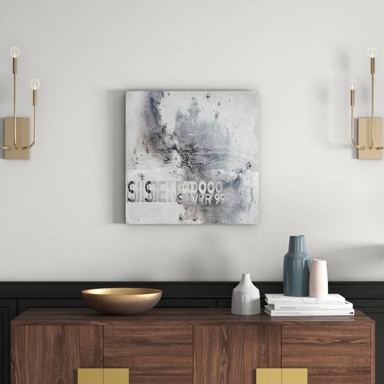 Enigma Abstract 1333 Graphic Art Print on Canvas