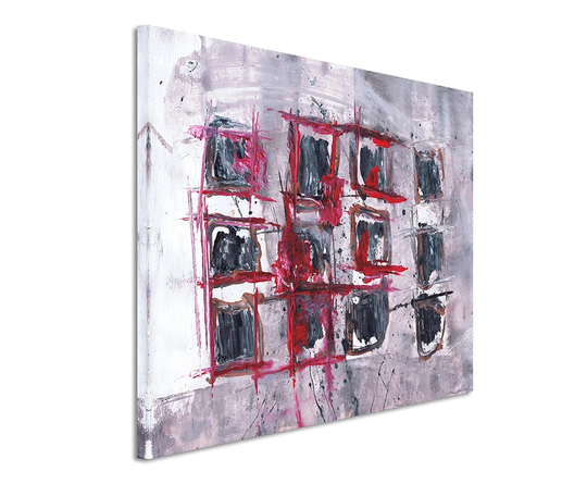 Enigma Abstract 568 Graphic Art Print on Canvas