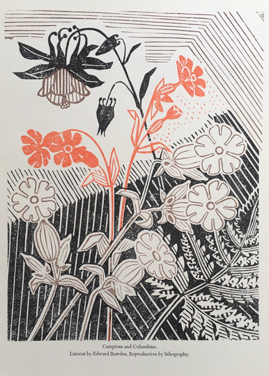1947 Edward Bawden Lithograph